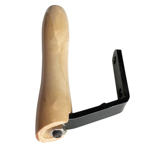 Cabilock Steam Iron Handle Replacement Wood Grip for Garment Steamer Easy Install Ironing Accessory for Enhanced Comfort and Practical Use Ironing