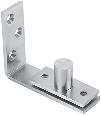 1 Set 360 Degree Stainless Steel Door Pivot Hinge Tall Building Rotary Door Pivot Hinge Install Up and Down for One Set