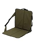 [ビジョンピークス] 座椅子 ピクニックシートチェア VP160406H02 オリーブ 幅/約41cm、奥行き/約41cm、高さ/約39.5cm 背もたれ シートローチェア 折りたたみ コンパクト