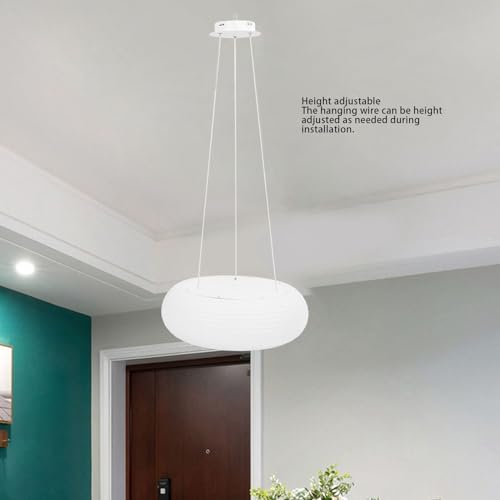 Lustre LED hauteur réglable et intensité variable avec télécommande - 2