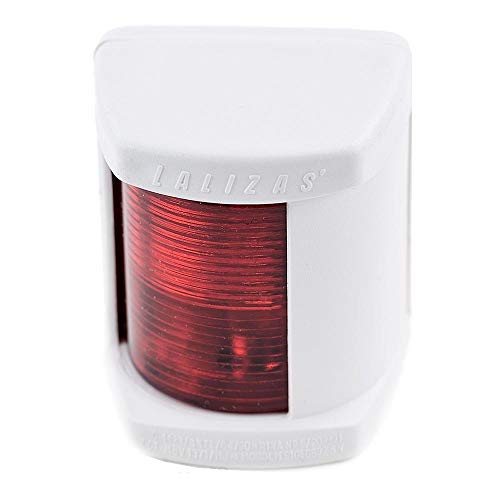 wellenshop LED Backbordlaterne Boot Navigationsbeleuchtung 12V Weiß