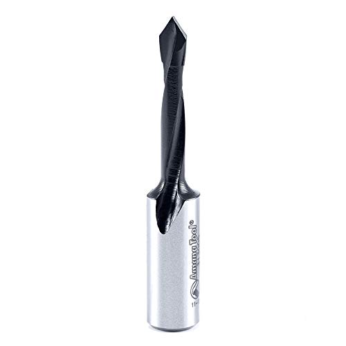 Amana Tool - 313005 Broca de mandrinar con punta de carburo RH 0.197 in de diámetro x 2.244 in de largo x 0.394 in
