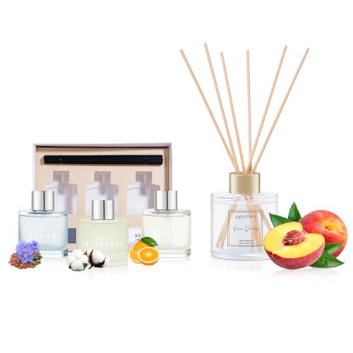 Difusor de aroma 100ml fragancia melocotón miniatura 1