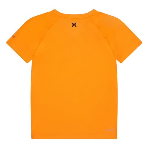 Hurley Rash Guard UPF 50+ Per Bambini E Ragazzi: Maglietta Da Nuoto Volt Glow, Protezione Solare E Asciugatura Rapida - 2