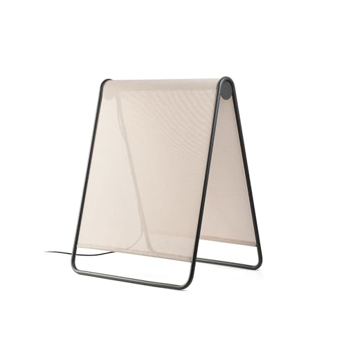 Lámpara de pie de salón Cadaqués Beige para iluminar zonas de lectura 2
