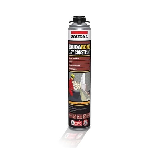 Soudal - Colle mousse PU 750 ML non-expansive SOUDABOND EASY CONSTRUCT