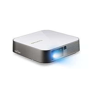 Viewsonic M2E portableLED-projector (Full HD, 1.000 lumen, Rec. 709, HDMI, USB, USB-C, WLAN-connectiviteit, Bluetooth…