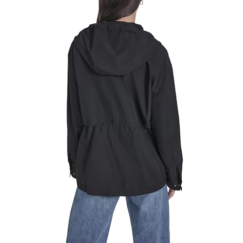 Image of Levi's Women's Cinch-Waist Hooded Rain Anorak