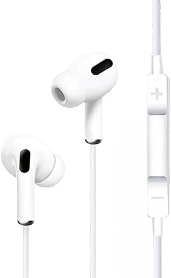 Fone de Ouvido com Fio Premium, Modelo 2ª Geração – Compatível com Lightning, iOS, iPhone 5, 6, 7, 8, X, 11, 12, 13 e 14.