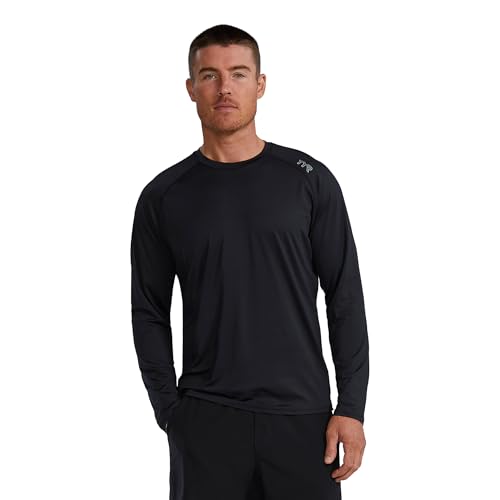 T-Shirt Technique à Manches Longues TYR Raglan avec Régulation Thermique et Tissu Respirant