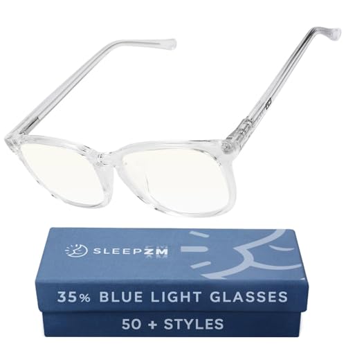 Image of Sleep ZM Blue Light Blocking & Light Sensitivity Glasses - 14 Lens Types for Comfort, Relaxation, Sleep & Relief