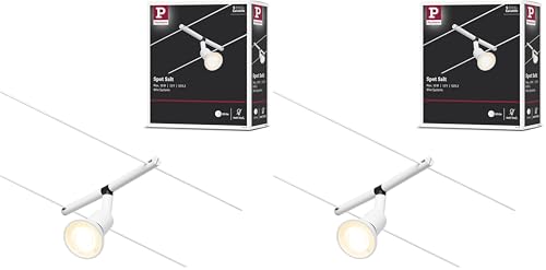 Système de câbles extensible pour éclairer les angles morts, spots blancs Paulmann