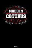  Made in Cottbus Notizbuch: Cottbus Stadt Journal DIN A5 liniert 120 Seiten Geschenk