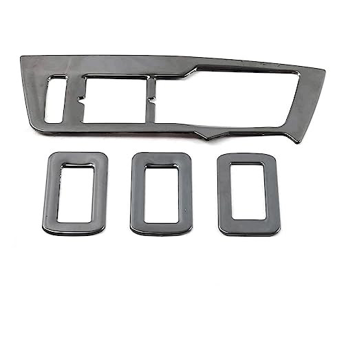 Cadre de commande fenêtre Tiguan MK2 autocollant anti-rayures noir