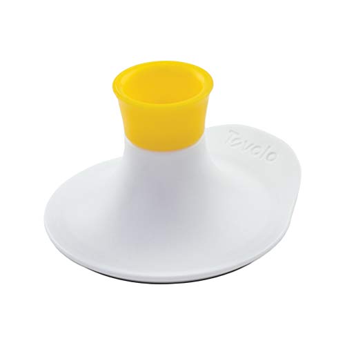 Tovolo Corn Stand for Removing Kernels Kitchen Gadget and Tool for Cookouts, White