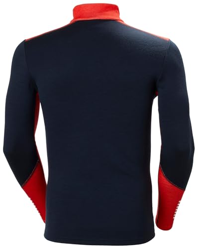Helly Hansen Herren LIFA Merino Midweight 1/2 Zip Langarm-T-Shirt