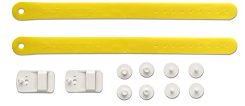 Image of CALZURO Heel Strap Kit - Italian Rubber Clog Straps for Secure Fit - 2 Straps, Buckles & Hardware Included