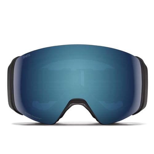 SMITH 4D MAG Snow Goggles – Adult Ski & Snowboarding Goggles with Sun Lens & BirdsEye Vision – for Men & Women