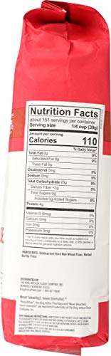 Image of King Arthur Flour Unbleached NonGMO Project Verified Certified Kosher No Preservatives All Purpose Flour, 10 lb Bag