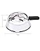 Hookah Bowl Silicone Head, Heat Management System with Steel Lid, Heat Resistant, Clamp Charcoal included