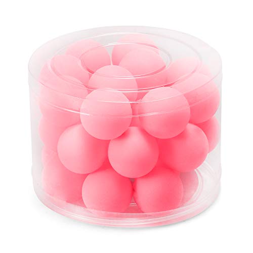 Ajcoflt 24Pcs 40mm Bolas de tênis de mesa Bolas de pingue-pongue Amador Bolas de prática de treiname