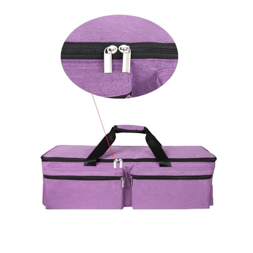 Sac fourre-tout compatible Cricut Explore Air, Maker et Silhouette Cameo 4 violet - 4