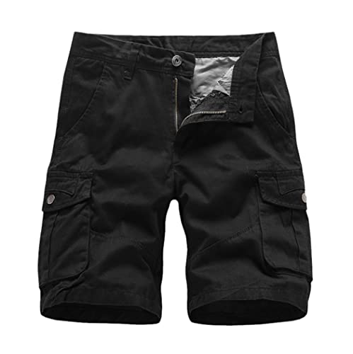 Short cargo coton homme FULBHPRINT pour rester au frais avec un look camouflage