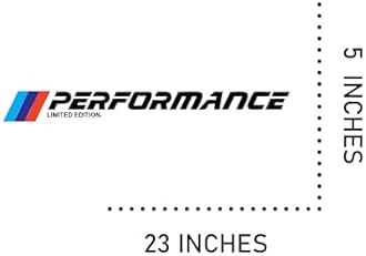 ISEE 360 Performance Limited Edition Car Vinyl Self-Adhesive Wall Sticker 23.03 x 5.7 Inches Black