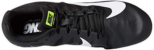 Nike Unisex Zoom Rival S 9 Track Spike (Black/White, Numeric_12_Point_5) #TOP4