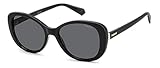 polaroid pld 4154/s/x sunglasses, 807 black, 55 unisex