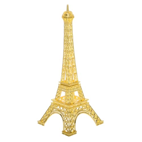 Alipis Modèle Vintage Tour Eiffel 15 Cm en Métal - Ornement Décoratif pour Maison Bureau Figurine Réplique Élégante pour Bureau Et Table