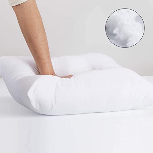 Miniatura 4 de Great Aigoo Relleno De Cojín 2 Unidades, Fibra Hueca De Alta Recuperación, Super Suaves, Mullidos, Indeformable, Esponjoso, Ideales Para Sofás, Sillones, Camas O Coche 40x40cm, 2 Unidades