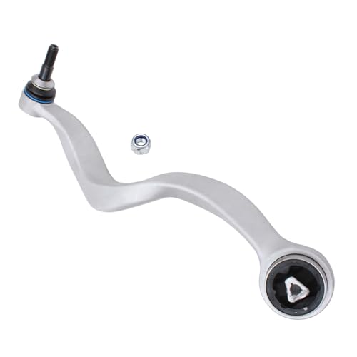 Image of Detroit Axle - 8pc Front Suspension Kit for 2002-2005 BMW 745Li 745i 2003-2008 760Li 2004-2006 760i, 4 Lower Forward and Rearward Control Arms with Ball Joint 2 Sway Bars 2 Outer Tie Rods Replacement
