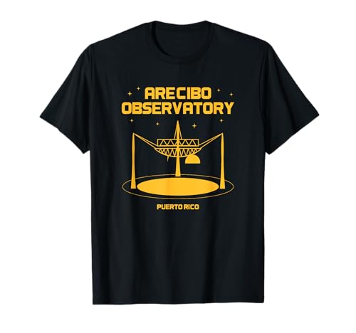 Radio Telescope Puerto Rico Arecibo T-Shirt
