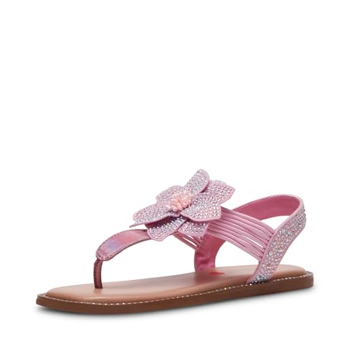 Steve Madden Girls Shoes Macee Sandal, Pink, 12 by Steve Madden - Used condition - US$29.82