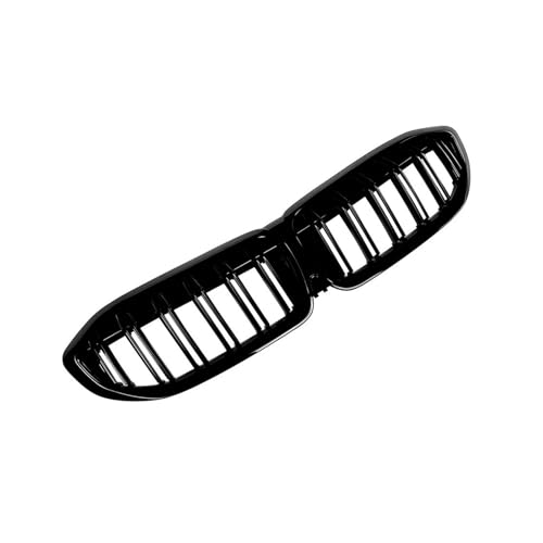Calandre avant double lamelles noire brillante premium pour BMW G21 G28 Série 3 2019-2022