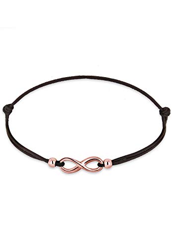 Preisvergleich Produktbild Elli Armband Damen Infinity Symbol Black in 925 Sterling Silber