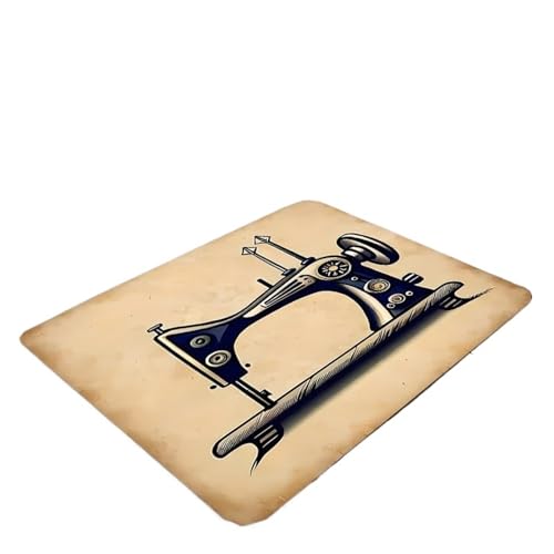 Tappeto lavabile in lavatrice con stampa 3D HD, motivo macchina