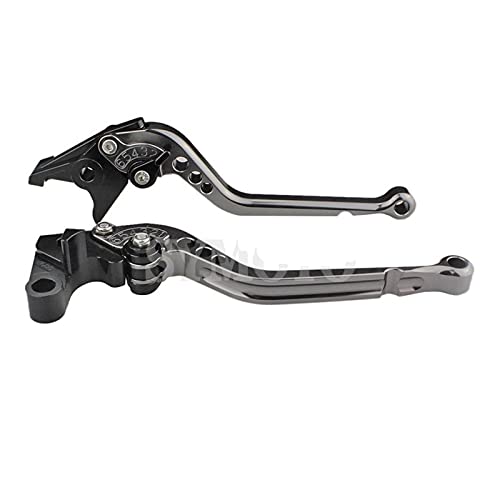 Kupplungs Kurz- Und Langes Motorradkupplungsbremshebel Für Honda CBF1000 / A 2010-2013 CB1100 / GIO Für Special 2013-2016 (Farbe : Grau)