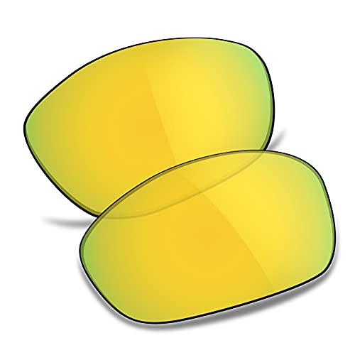 Image of Polarized Replacement Lenses for OAKLEY Straight Jacket 2007 Sunglass Golden Yellow - Polarized