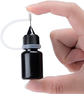 XIAOYEZI Identity Theft Protection Roller Stamp Ink, Data Defender Ink for Confidential Roller Stamp, 5ml Privacy Stamp Ink (Not Include Roller Stamp), Black