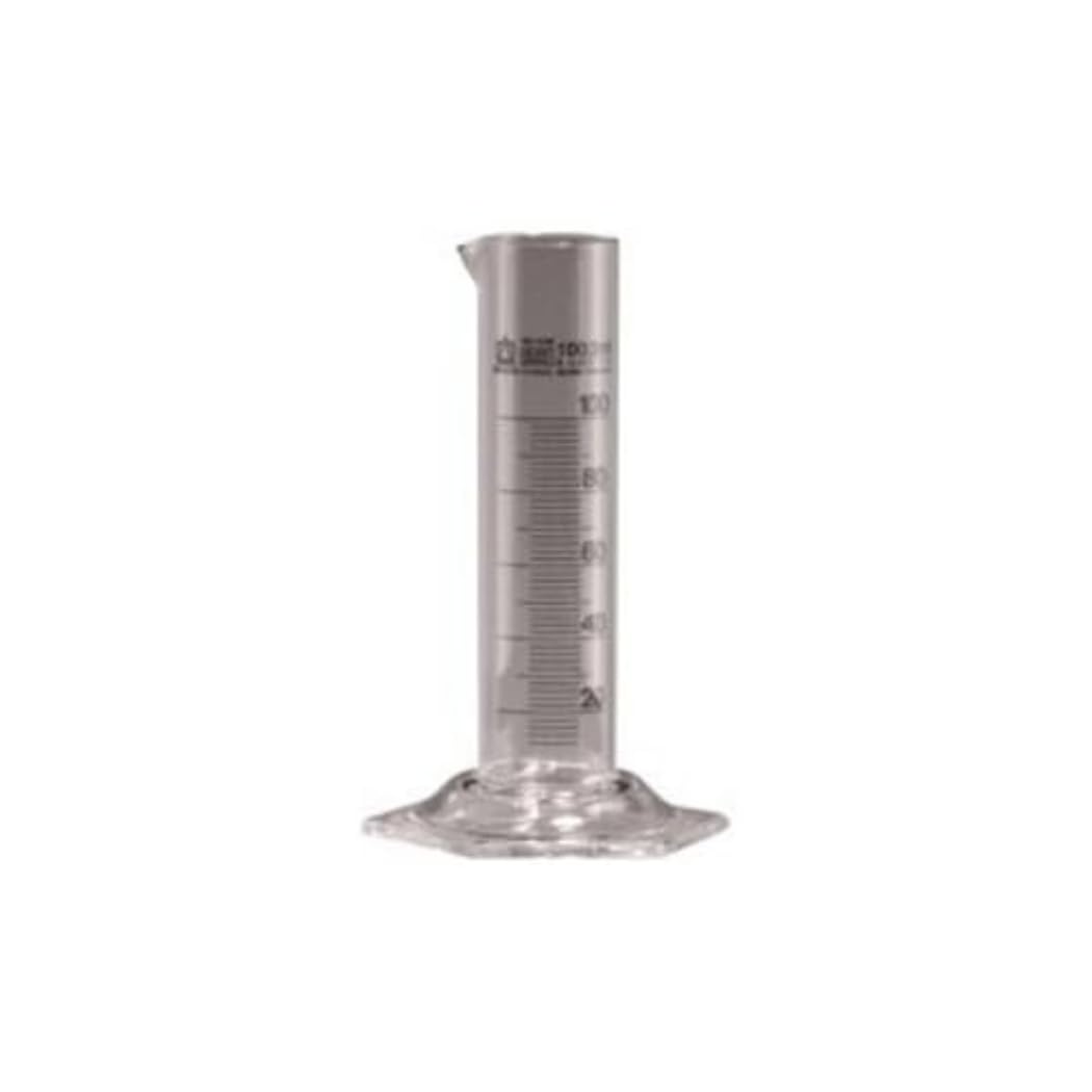Brand Silberbrand Eterna Duran Messzylinder, Klass B, 500mL Kapazität, Niedrige Form, 250mm Höhe, 2 Stück