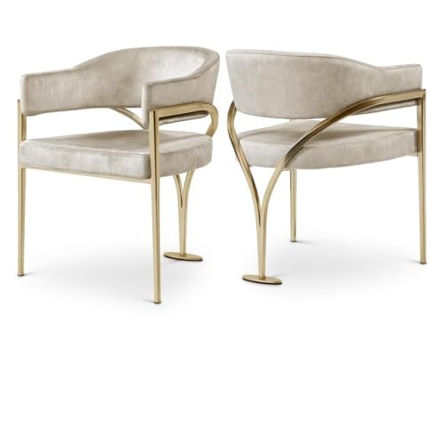 Meridian Madelyn Velvet Dining Chair