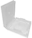 Produktbild 5 x 20er CD Spindel-Box Unzerbrechlich Transparent mit Außenfolie für 20 CD/DVD/Blu-Ray Rohlinge und 1 Papier Einleger Außen