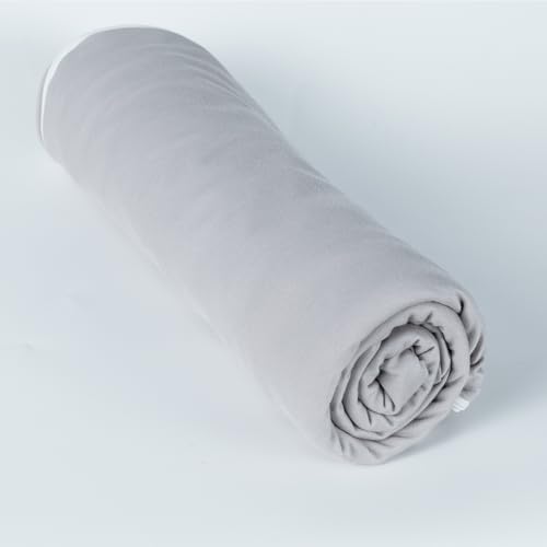Image of Meiz Cooling Pregnancy Pillow Cover, Maternity Pillow Cover, U Shaped Pregnancy Pillow Cooling Jersey Cover, Grey