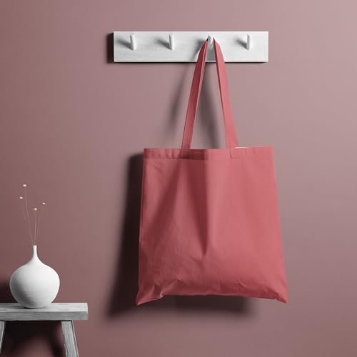 Rose 100% Cotton Plain Fabric – 60 Inch 150cm Wide 150GSM Material - Sewing, Dressmaking, Quilting, Curtain Linings, Pillowcases & Totes by Discount Fabrics LTD - 5Metre