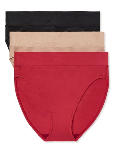 Warners&reg; Blissful Benefits Women's Dig-Free Breathable Microfiber 3-Pack Hi-Cut RT4963W