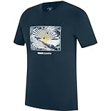 wild country flow m maglietta da escursionismo, blu navy, l uomo