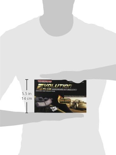 Power Stop 17-833, Z17 Front Ceramic Brake Pads with Hardware