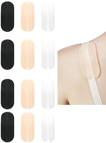 Silicone Padded Bra Strap Holders, 12 Pcs image 4